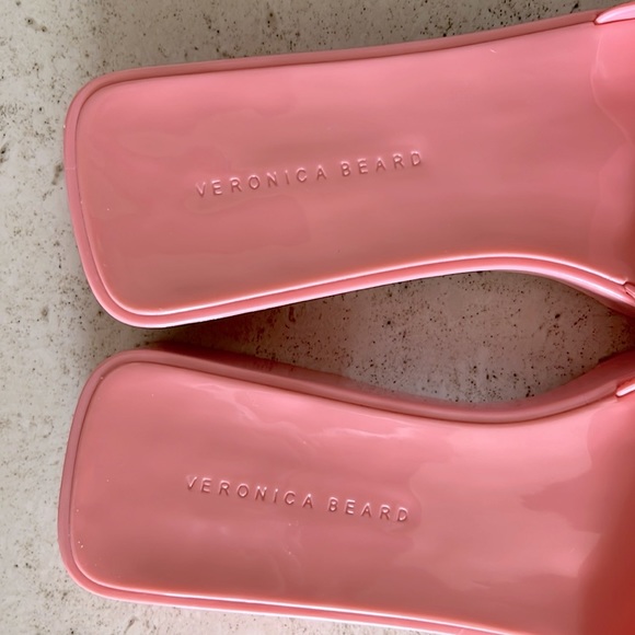 Veronica Beard pink slide sandals - Picture 5 of 14
